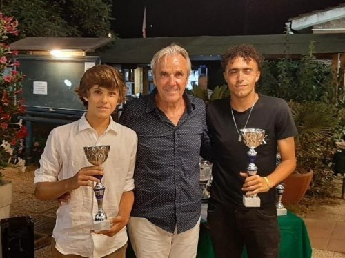 Doppio maschile: 2' classificati Davide Covi e Alessio Serra