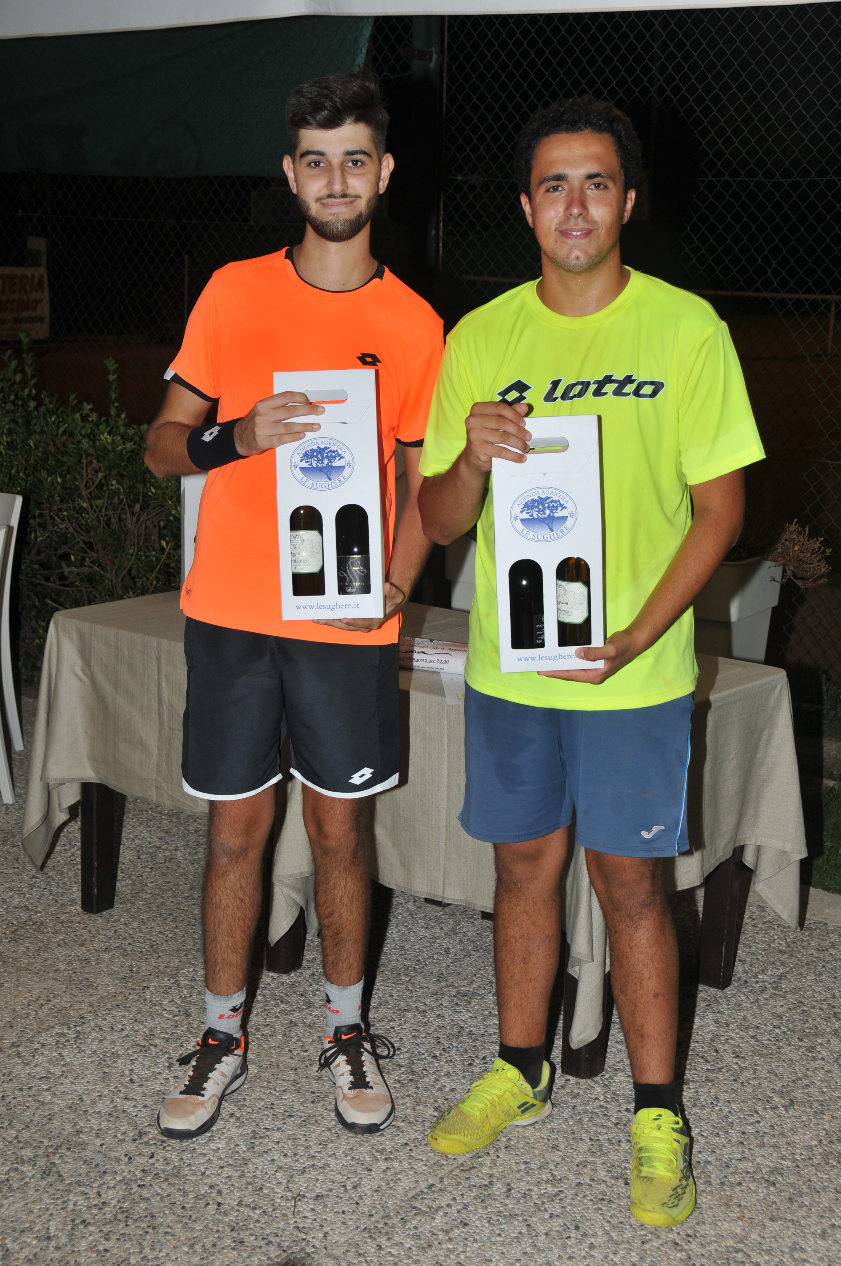 Secondi Classificati: Daniel Tagliabracci e Alessio Serra